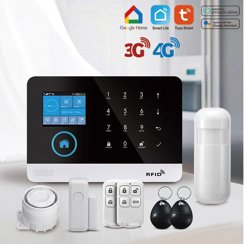 Sistema de Alarma para Casa Security Alarm System Wireless WIFI GSM Alexa Google - Image 3 of 4