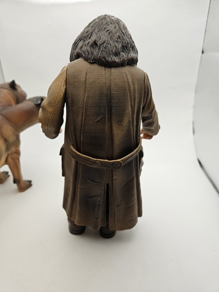 Hagrid & Fluffy 3-Headed Dog Cerberus Harry Potter Action Figures