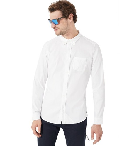 New Oakley Mens White Stretch Icon 