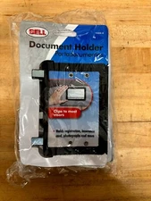 Bell Automotive 15000-8 Clip On Registration Holder 1 lot of 12 holders