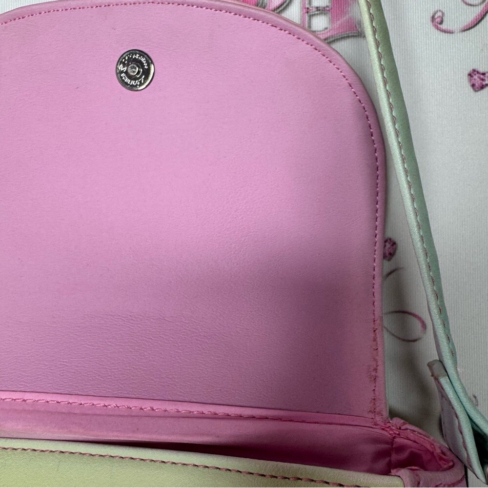 Loungefly Care Bears bag cross body pastel rainbow teddy bears hearts ombré image 5