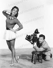 8x10 Print Debbie Reynolds Cute Leggy Portrait #DRAD