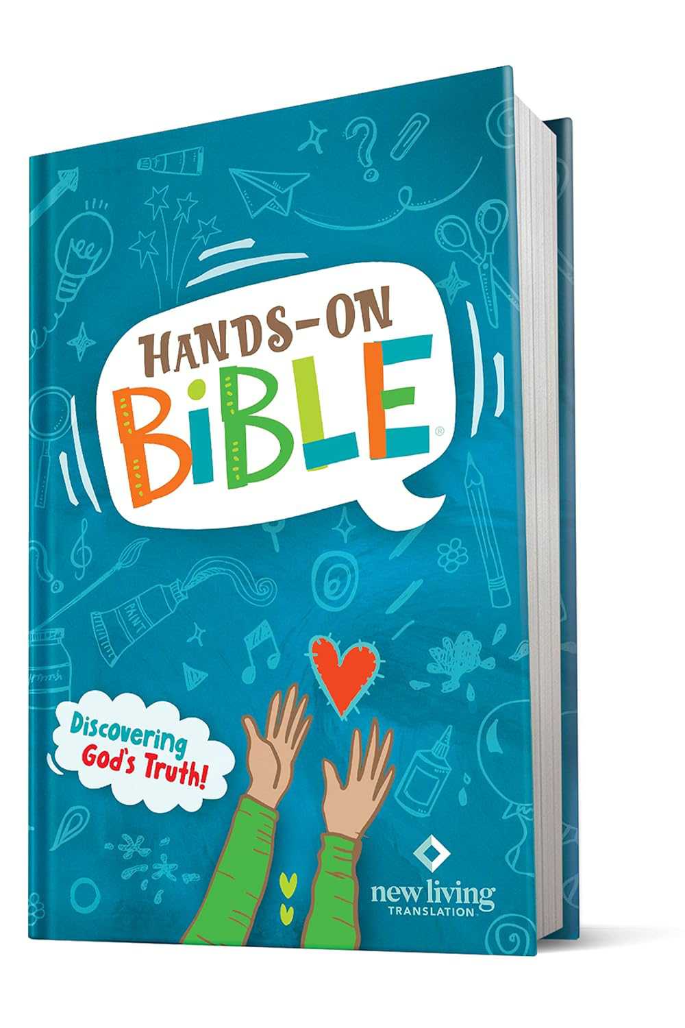 Engaging NLT Hands-On Bible for Kids – 3rd Edition with Activities & Maps  