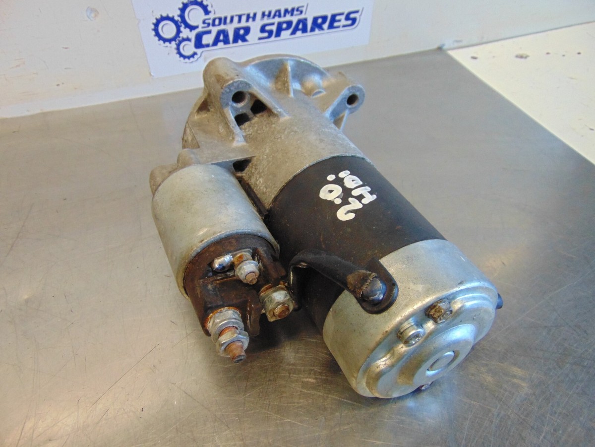 Citroen Peugeot Starter Motor 00-09 2.0 HDi 5 Speed Manual Remy 