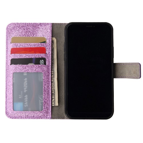 Santa Diamond Wallet Phone Case For iPhone 16 15 14 13 12 11 Pro Max XR 7 8 SE - 第 12/18 張圖片