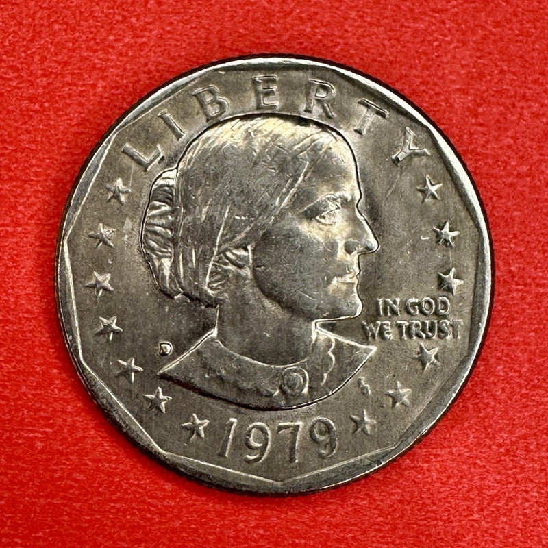 1979 Susan B. Anthony $1 One Dollar Coin Business Strike Uncertified Ungraded