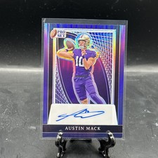 2024 Pro Set Austin Mack Auto Autograph Purple #6/15