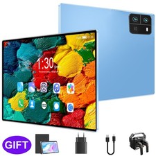 2026 HD 10.1in Tablet 16GB RAM 256GB ROM Android 15 Tablet Octa-Core 5MP 8MP PC