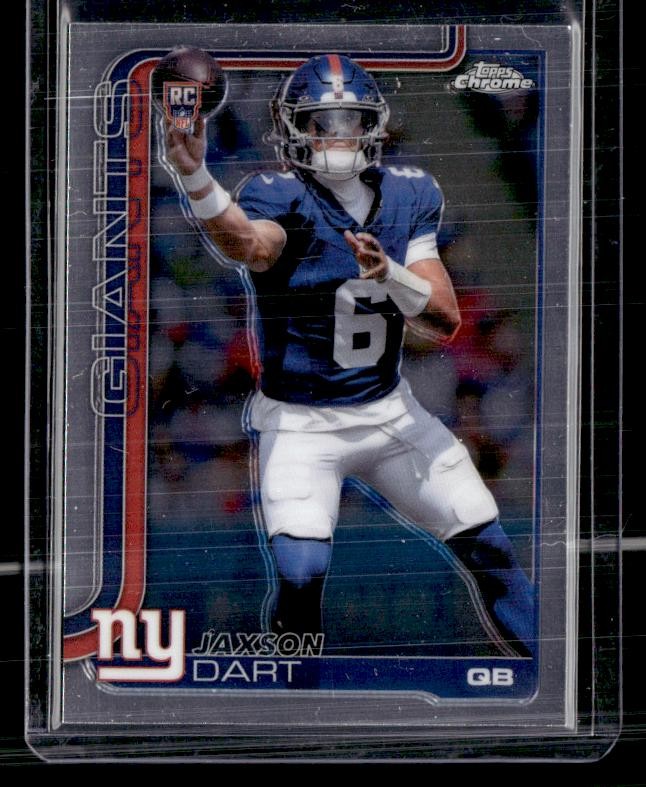 2025 Topps Chrome #306 Jaxson Dart Rookie