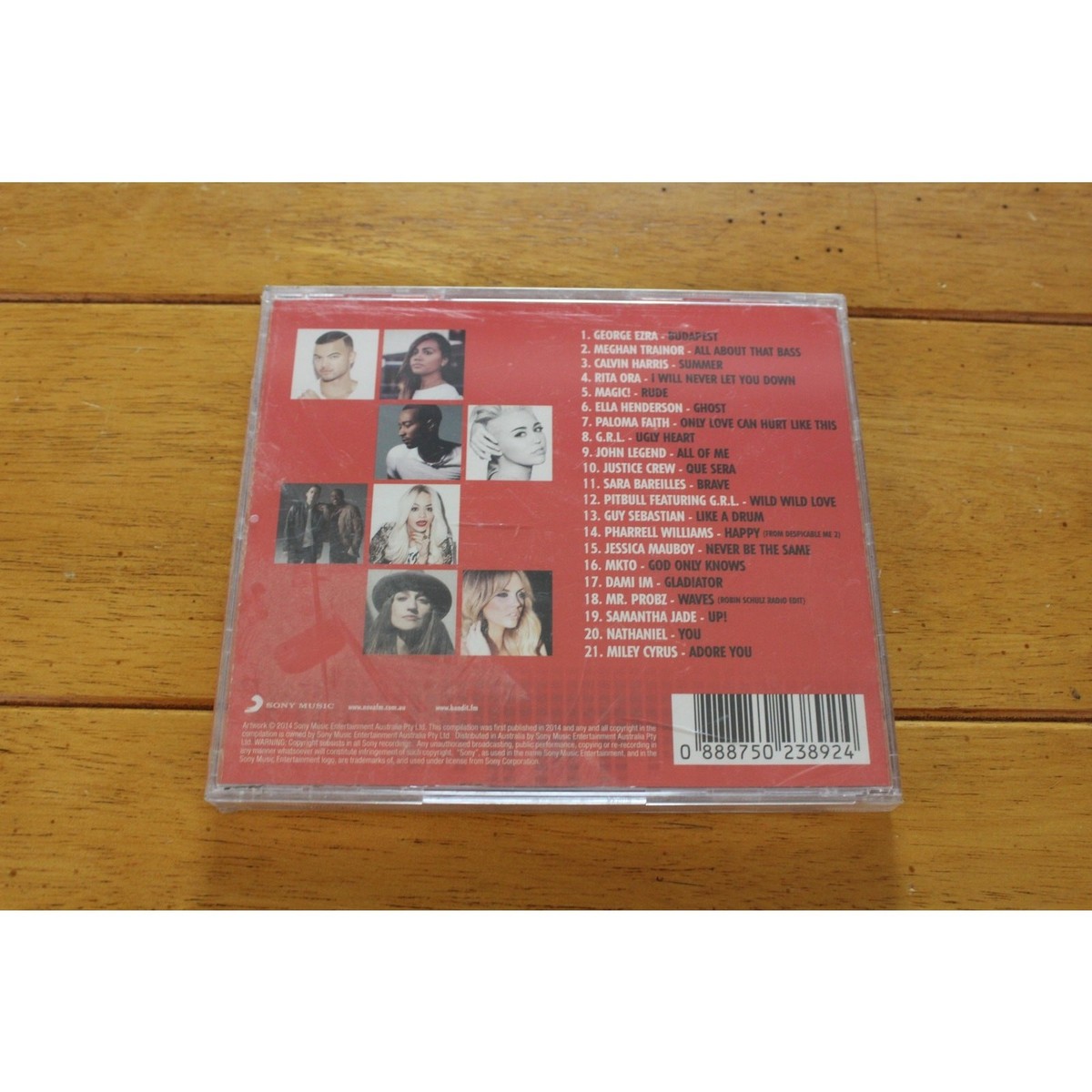 Nova The Hits of 2014 CD Compilation Various Artists Pop Dance