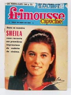 Revue FRIMOUSSE CAPUCINE Sheila Claude Nougaro Michèle Torr petit format 13 x 18