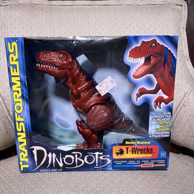2000 Hasbro Transformers Dinobots Heroic T-Wrecks Action Figure (New/Sealed)
