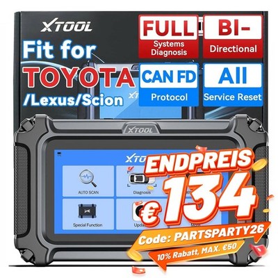 XTOOL IP500 Auslesegerät KFZ OBD2 Diagnosegerät Für Toyota Bidirectional Scanner