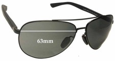 SFx Replacement Sunglass Lenses fits Gucci GG2266/S - 63mm Wide