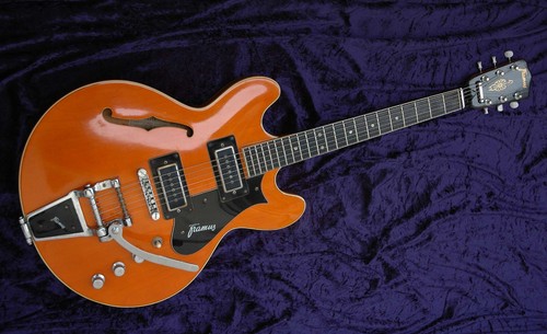 Framus Caravelle ES-330 Casino + Estuche Gibson Epiphone Cuerdas De Colección Años 60 60 - Imagen 3 de 15