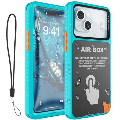 Underwater Phone Case for Snorkeling, [IP68 Waterproof] [Sensitive Inflated T...