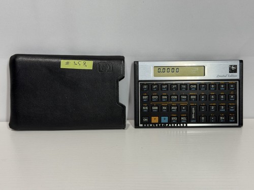 #358 Hewlett Packard HP-15C Calculator USA with Case Working