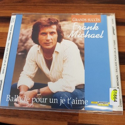 FRANK MICHAEL ballade pour un je taime VG+/VG+ (CD Album, Chanson)