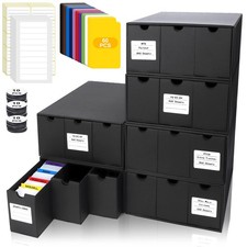 Trading Card Storage Box, Includes 18-600 CT Boxes  60 Card Dividers, Tradin...
