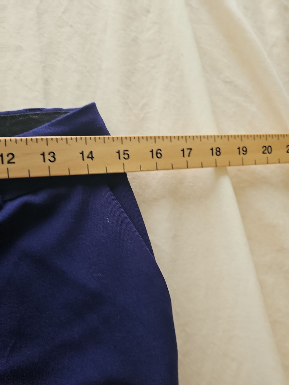 M&S Collection Royal Blue Slim Leg Tailored Trousers uk10 R804 image 4