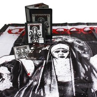 Eisregen \Fegefeuer\" Box Set Incl. Ltd 2CD, Flag, Autograph Card, Sticker Rare"