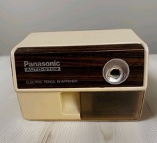 Vintage Panasonic Electric Pencil Sharpener . Tested, Works 
