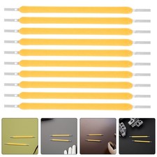 30Pcs LED Filament Lamp Parts Yellow Silicone Replaceable Bulb Filaments Bulk