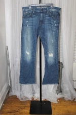 Mavi Josh Original Distressed Jeans.  Regular Rise Boot Cut Denim.  Sz. 36/32