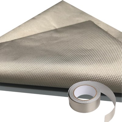 Kit 44W×108L400L Faraday Tape Multi Purpose Conductive Material Soft Diamond Pa
