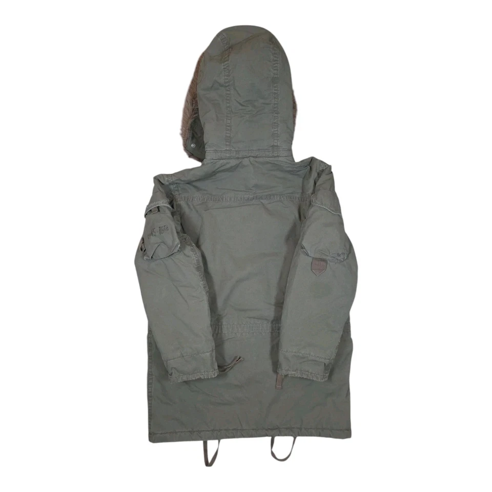 Parka GAP Cold Weather Gear 69 G.I.  Abrigo capucha de piel para hombre mediano Foto 3 de 4