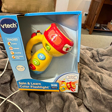 VTech Spin Learn Color Flashlight Learning Toy Counting Fine Motor 12-36M