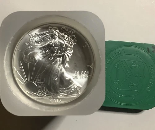 2013 American Silver Eagle Roll Of 20 1 Troy Oz .999 Fine Silver