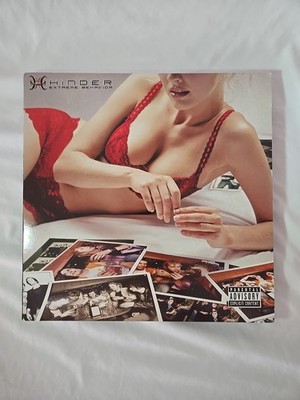 Hinder Extreme Behavior RARE 1st Pressing Vinyl LP NM 2006 Universal Republic