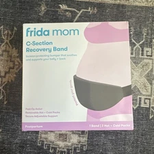 Frida Mom C-Section Recovery Band Post-Op Incision Protector + hot & cold Packs