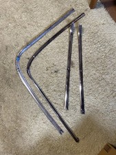 1967-1972 Ford Truck Chrome Headliner Trim 4 Piece Set Oem F100 F250 Sr 1967-1972 Ford Truck Chrome Headliner Trim 4 Piece Set Oem F100 F250 Sr