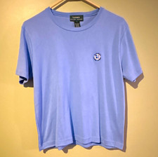 Vintage Lauren Ralph Lauren Boys L Blue Nautical Logo T Shirt USA Made