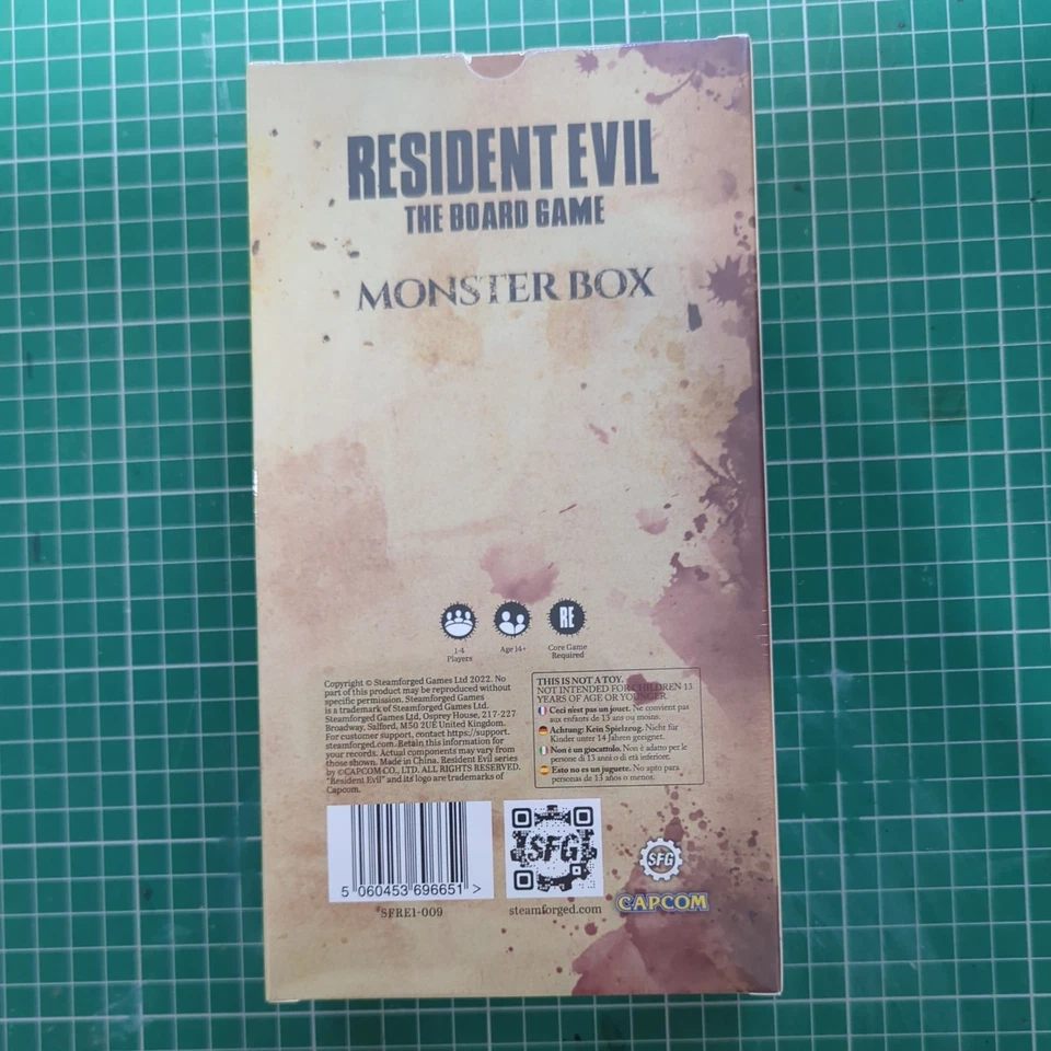 Resident Evil The Board Game Monster Box Kickstarter Exclusive New in Shrink - Image 2 of 3
