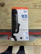 Logitech Blue Yeti USB Condenser Microphone Gaming Streaming Podcasting New Box