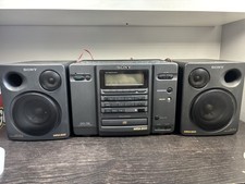 Sony Boombox CFD-758 Mega Bass Speaker - CD/Cassette/radio, Read Description