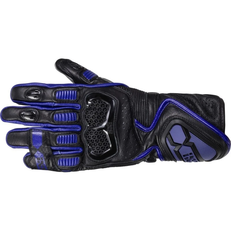 IXS RS-200 2 Leather Black Blue, photo 1 of 2