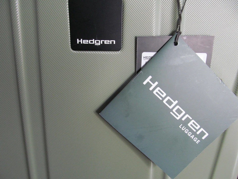 Hedgren, Bélgica Diseñado Verde Niebla Maleta Giratoria, Compartimiento para Laptop, Nuevo con Etiquetas Foto 3 de 4