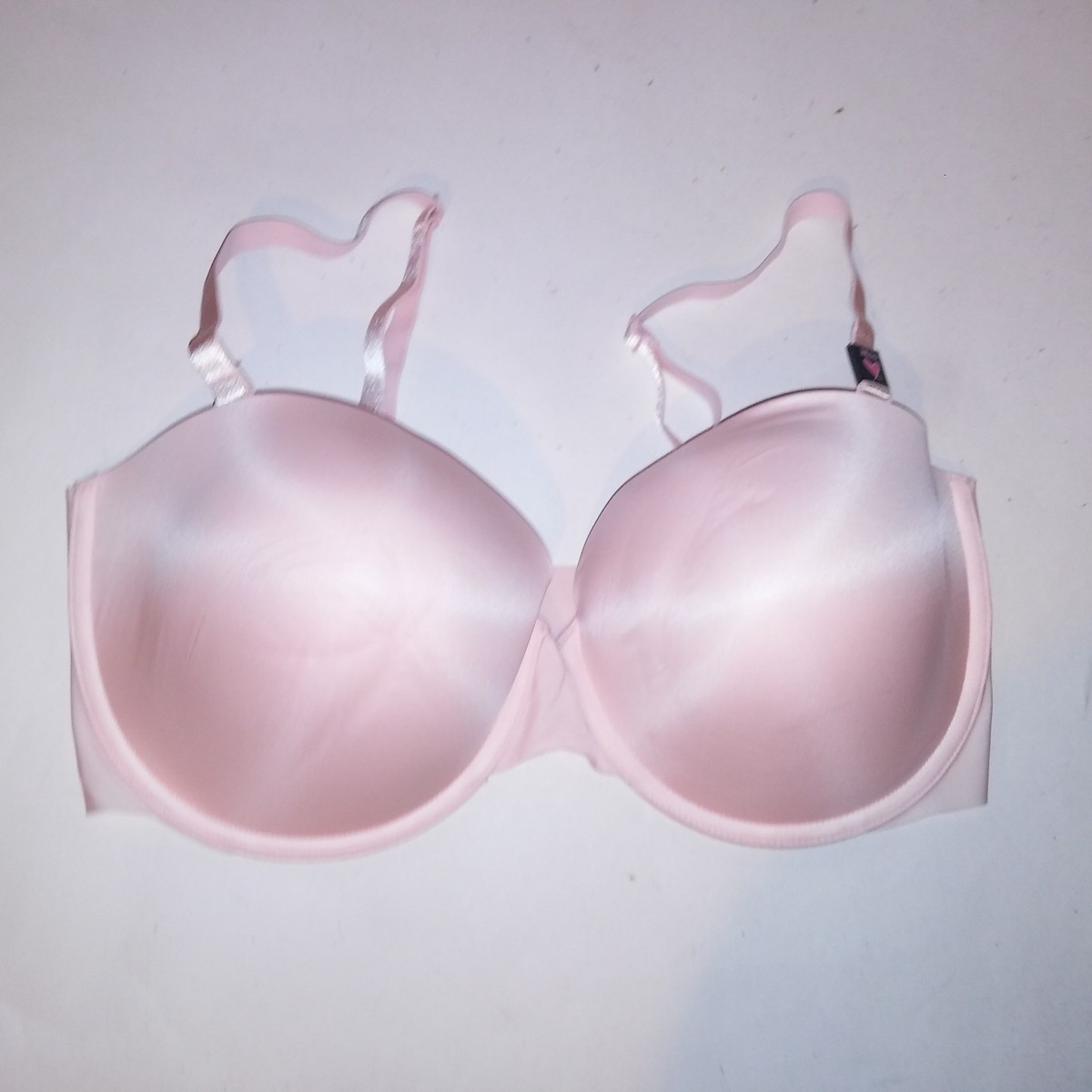Victoria Secret Bra 38DD Multiway Strapless Light Pink Stay in