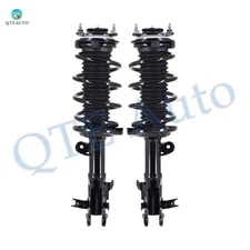 Pair of 2 Front L-R Quick Complete Strut For 2012-2015 Honda Civic Sedan