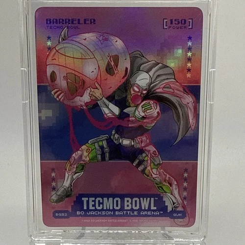 Bo Jackson Battle Arena Tecmo Bowl Barreler 150PWR Gum Cooper Kupp BG52