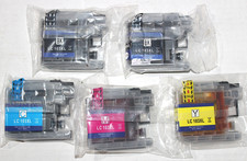 LC103XL LC103 High Yield Ink For Brother Ink Jet Printers 5 Pack Sealed Packages
