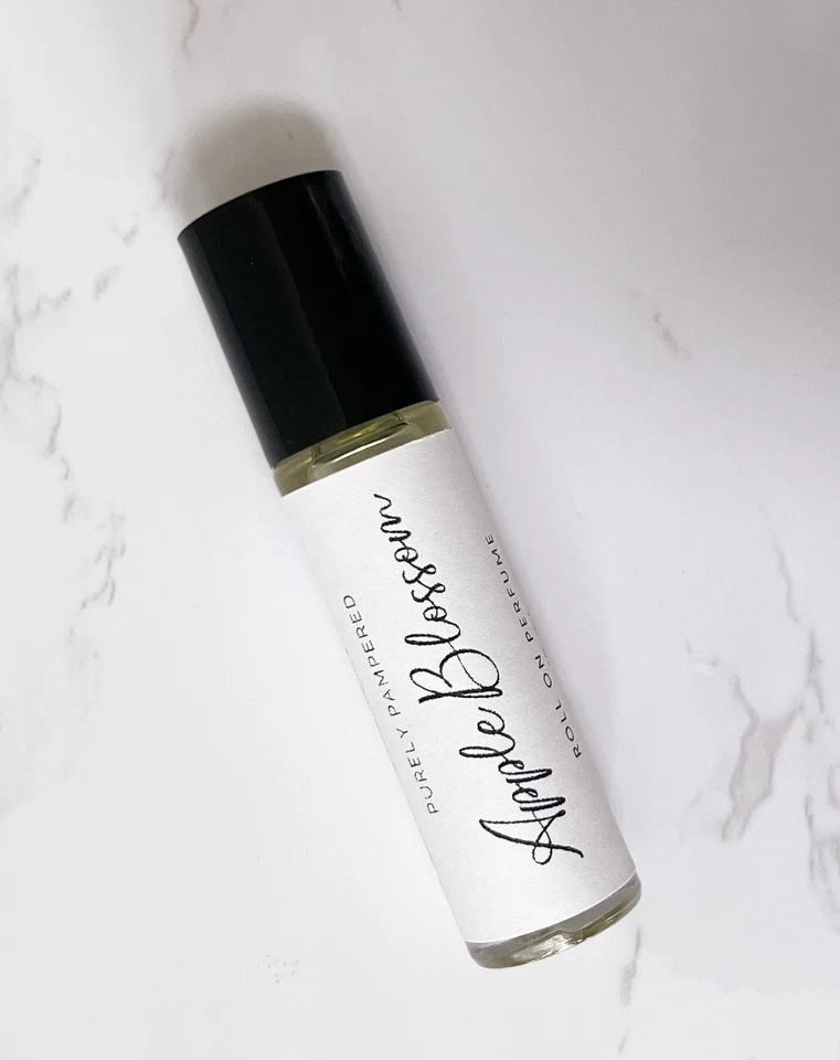 Aceite de perfume rollo flor de manzano botella de 10 ml fragancia floral afrutada fuerte Foto 2 de 4