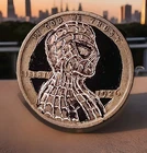 Lincoln Wheat Penny hand-carved as Spider-Man Only 100 Made By J&M Tarantula