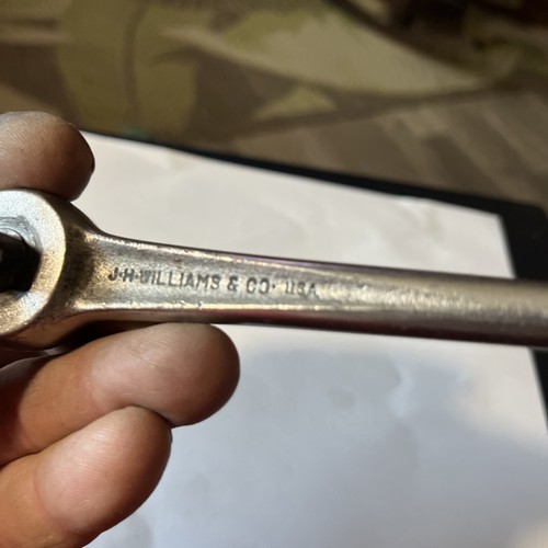 J.H.WILLIAMS USA B-52 SUPER RATCHET 3/8 NEW NO BOX KNURLED HANDLE - Bild 2 von 6