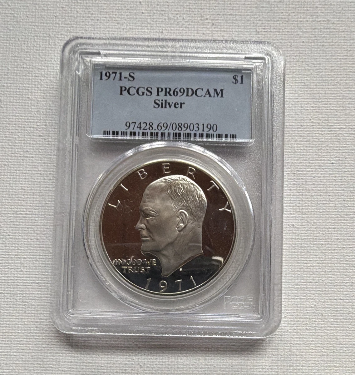 アメリカ　銀貨 プルーフ1971-S アイゼンハワーダラー箱付 Proof 1971 Eisenhower Dollars (1971-1978) for sale | eBay