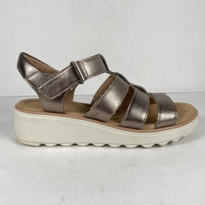 Clarks Jillian Rise Wedge Sandals Clarks Jillian Quartz Sandals